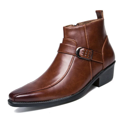 Blaine | Pointed Toe Retro Boots