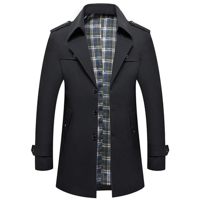 Colton | Tailored Collar Trench Coat