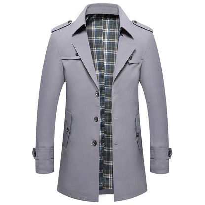 Colton | Tailored Collar Trench Coat