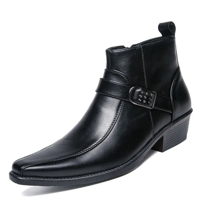 Blaine | Pointed Toe Retro Boots