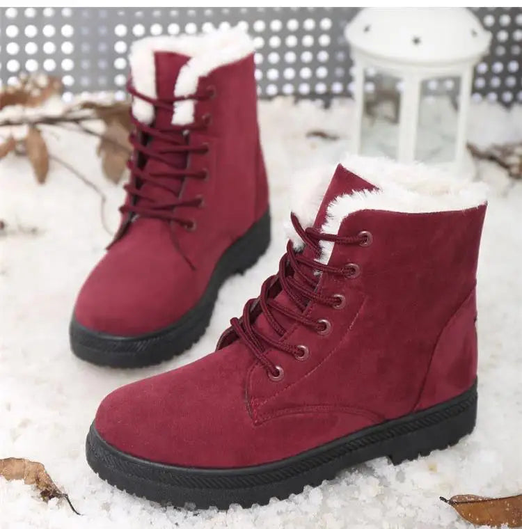 Olivia | Plush Winter Boots